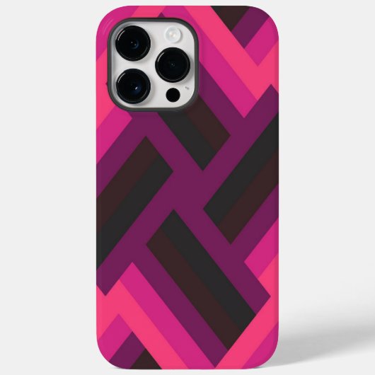 Mustertexturdesign-Tapete Case-Mate iPhone Hülle (Rückseite)