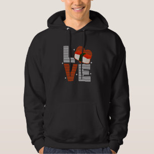 Musubi Liebe Sushi Koch Hawaiianisches japanisches Hoodie