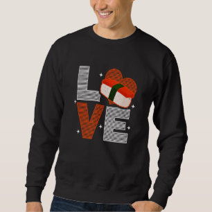 Musubi Liebt Sushi Chef Hawaiianisches Japanisches Sweatshirt
