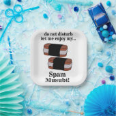 Musubi Ließ Mir gefällt mein Spam Musubi Party Pappteller (Party)