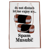 Musubi Ließ mir Spaß meine Spam Musubi Mittlere Geschenktüte (Vorderseite)