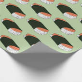Musubi Sushi Hawaiian Food Pattern Geschenkpapier (Ecke)