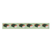 Musubi Sushi Hawaiian Food Pattern Ripsband (Vorderseite)