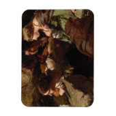 Mut, Angst und Verzweiflung, den Kampf beobachten Magnet (Vertikal)