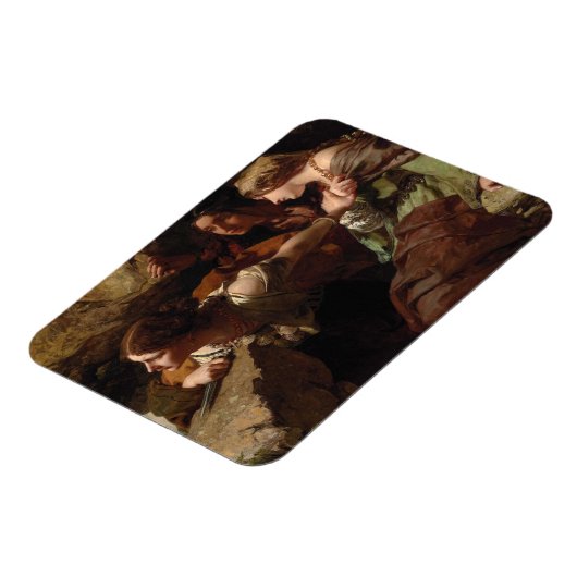 Mut, Angst und Verzweiflung, den Kampf beobachten Magnet (Linke Seite)