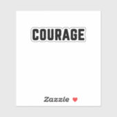 Mut Aufkleber (Blatt)