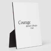 Mut brüllt nicht immer fotoplatte (Seite)