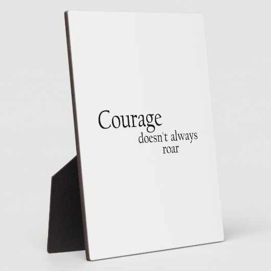 Mut brüllt nicht immer fotoplatte (Seite)