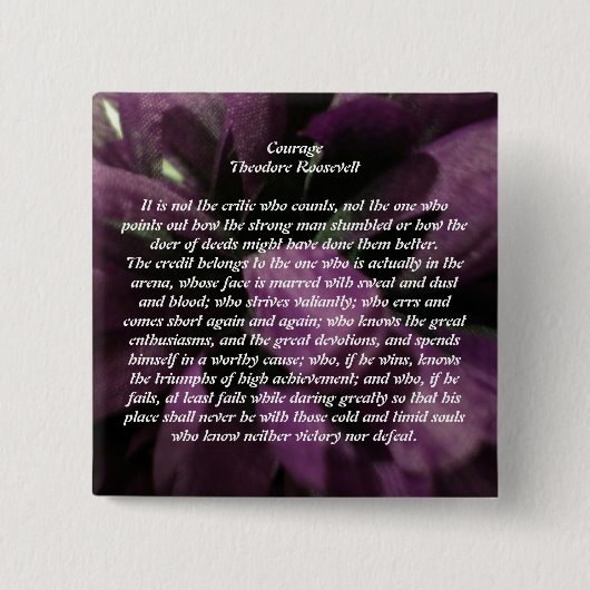 Mut Button (Vorderseite)