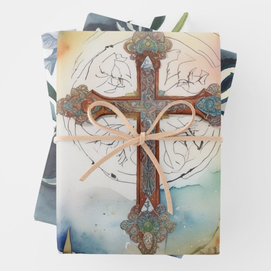 Mut durch den Glauben Geschenkpapier Set (Beispiel)