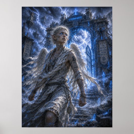 Mut / Engel / Sturm Tor Poster (Vorne)