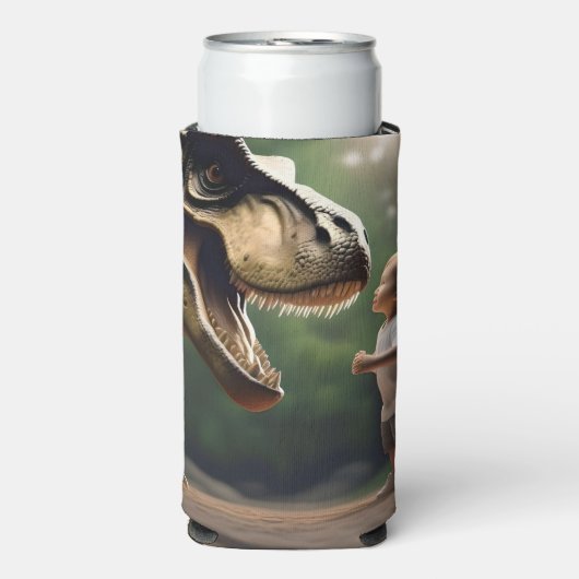 **"Mut entfesselt: Ein kleiner Junge sieht dem T-R Selters Dosenkühler (Seltzer Vorderseite)