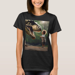 **"Mut entfesselt: Ein kleiner Junge trifft den T- T-Shirt