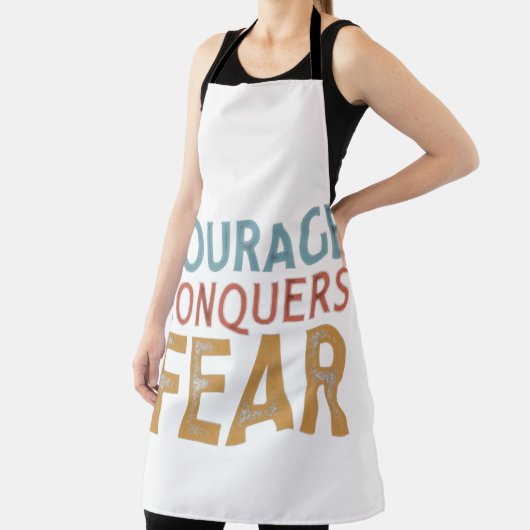 Mut erobert Angst Schürze (InSitu)