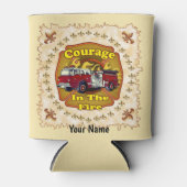 Mut Feuerwehrmann Feuerwehrmann Deckbar Dosenkühler (Vorderseite)