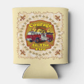 Mut Feuerwehrmann Feuerwehrmann Deckbar Dosenkühler (Rückseite)