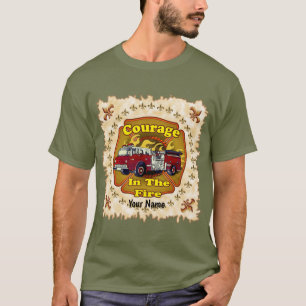 Mut Fireruck Feuerwehrmann T - Shirt