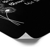 Mut genug, um den Monat des militärischen Kindes z Poster (Ecke)