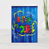 Mut glauben karte (Vorderseite)