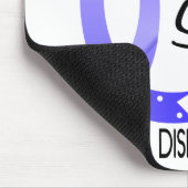 Mut-Glauben-Stärken-Hoffnung Behcets Krankheit Mousepad (Ecke)