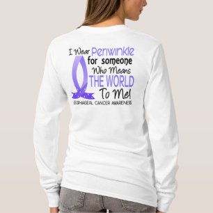 Mut-Glauben-Stärken-Hoffnungs-Esophageal Krebs T-Shirt