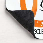 Mut-Glauben-Stärken-Hoffnungs-multiple Sklerose Mousepad (Ecke)