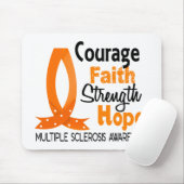 Mut-Glauben-Stärken-Hoffnungs-multiple Sklerose Mousepad (Mit Mouse)