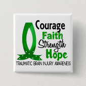 Mut-Glauben-Stärken-Hoffnungs-traumatische Button (Vorderseite)
