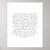 Mut groß drucken poster (Vorne)