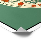 Mut haben und nett sein poster (Ecke)