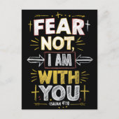 Mut, ich stehe auf deiner Seite Postkarte (Vorderseite)