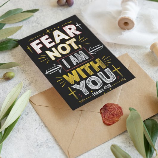 Mut, ich stehe auf deiner Seite Postkarte