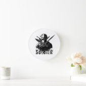 Mut in jedem Tick Runde Wanduhr (Zuhause)