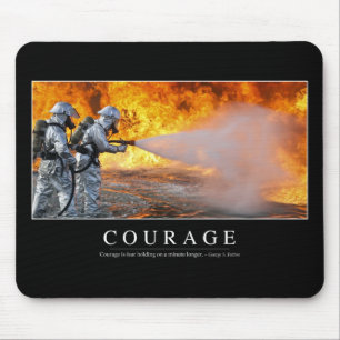 Mut: Inspirierend Zitat Mousepad