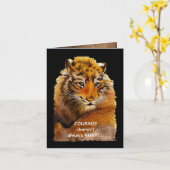 Mut ist nicht immer ROAR Karte (Gelbe Blume)