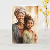 Mut-Leuchtfeuer: Muttertag Karte (Gelbe Blume)