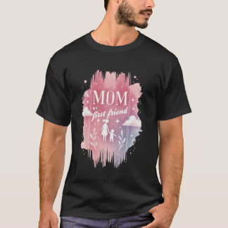Mut Mein erster Freund Pinselstrich Wasserfarben S T-Shirt