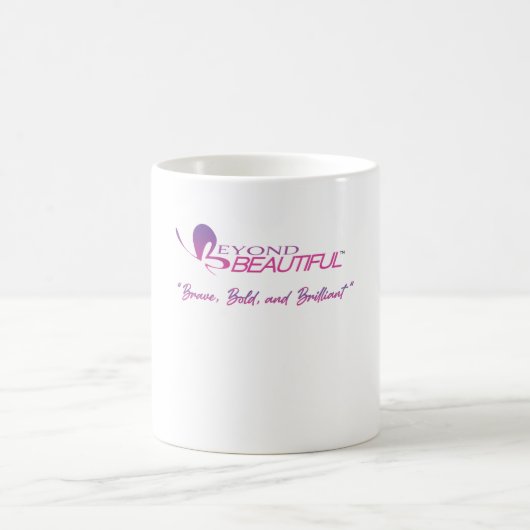 Mut, mutig und brillant kaffeetasse (Mittel)