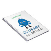 Mut-Notizbuch Notizblock (Rechte Seite)