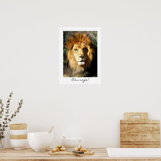 Mut! Poster (Küche)