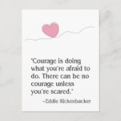 Mut Postkarte (Vorderseite)