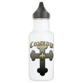 Mut - Psalm 23 Edelstahlflasche (Links)