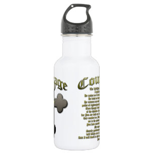 Mut - Psalm 23 Edelstahlflasche