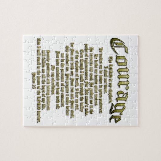 Mut - Psalm 23 Puzzle (Horizontal)