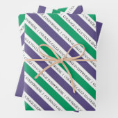 Mut ruft dazu auf, Feministinnen zu ermutigen, Pap Geschenkpapier Set (Beispiel)