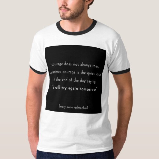 Mut T-Shirt (Vorderseite)