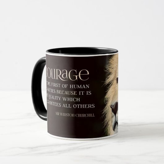 Mut Tasse (Vorderseite Links)