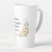 Mut-Tasse 'Stärke & Anmut' Milchtasse (Rechte Ecke)