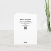 Mut Teenager erziehen Karte (Rückseite)