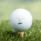 'Mut über Bequemlichkeit' Motivierend und stärkend Golfball (Insitu T-Shirt)